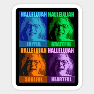 Hallelujah Pixie Sticker